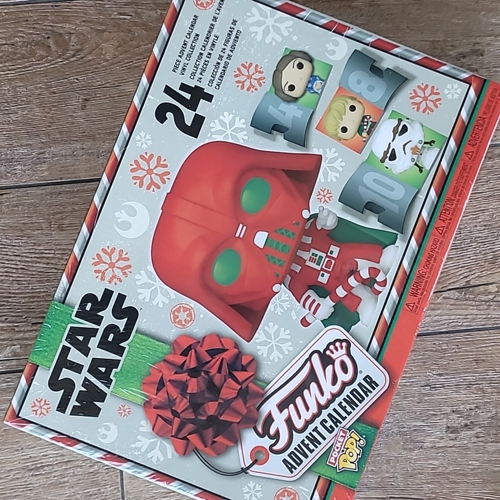 Funko Pop Advent Calendar Star Wars Holiday Multicolor One Size NWT